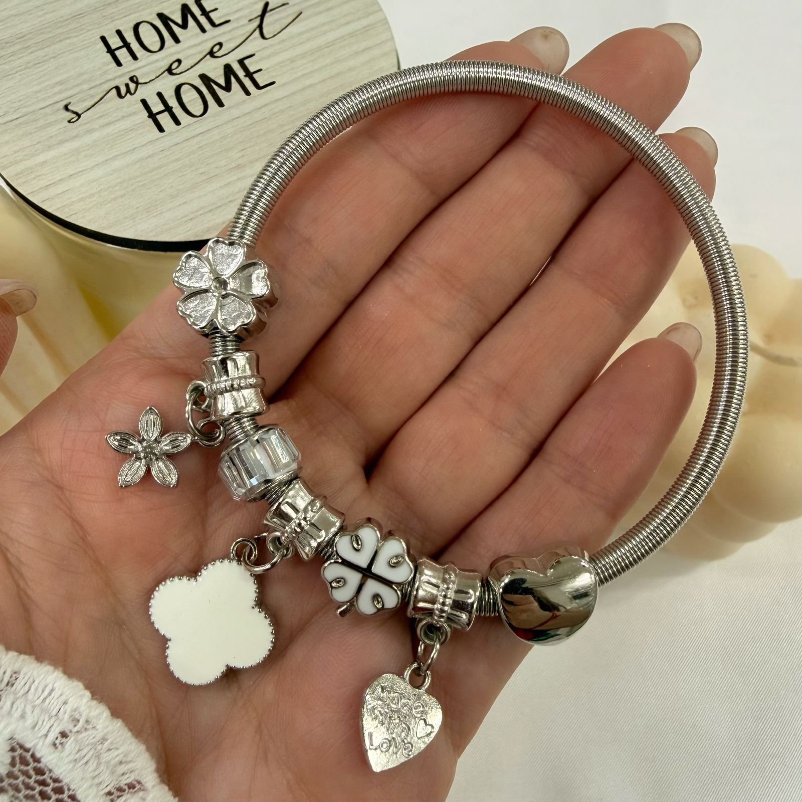 pulsera multidijes mod VC blanco ( modelos varios)