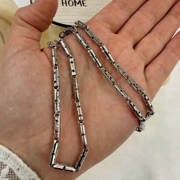 Cadena con tramos mod 14 x 60cm hombre a.q