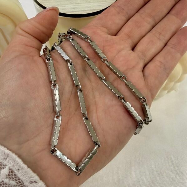 Cadena con tramos mod 12 x 60cm hombre a.q