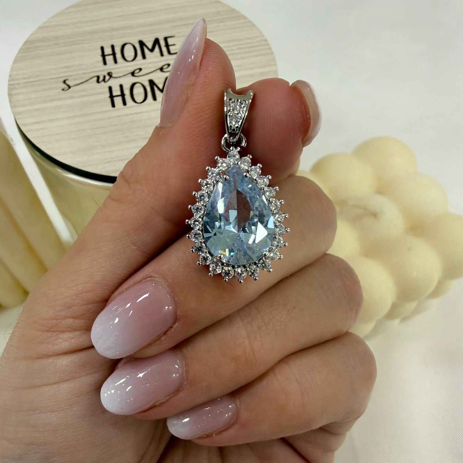 a dije a gota cubic cristal a.q x unidad - Image 4