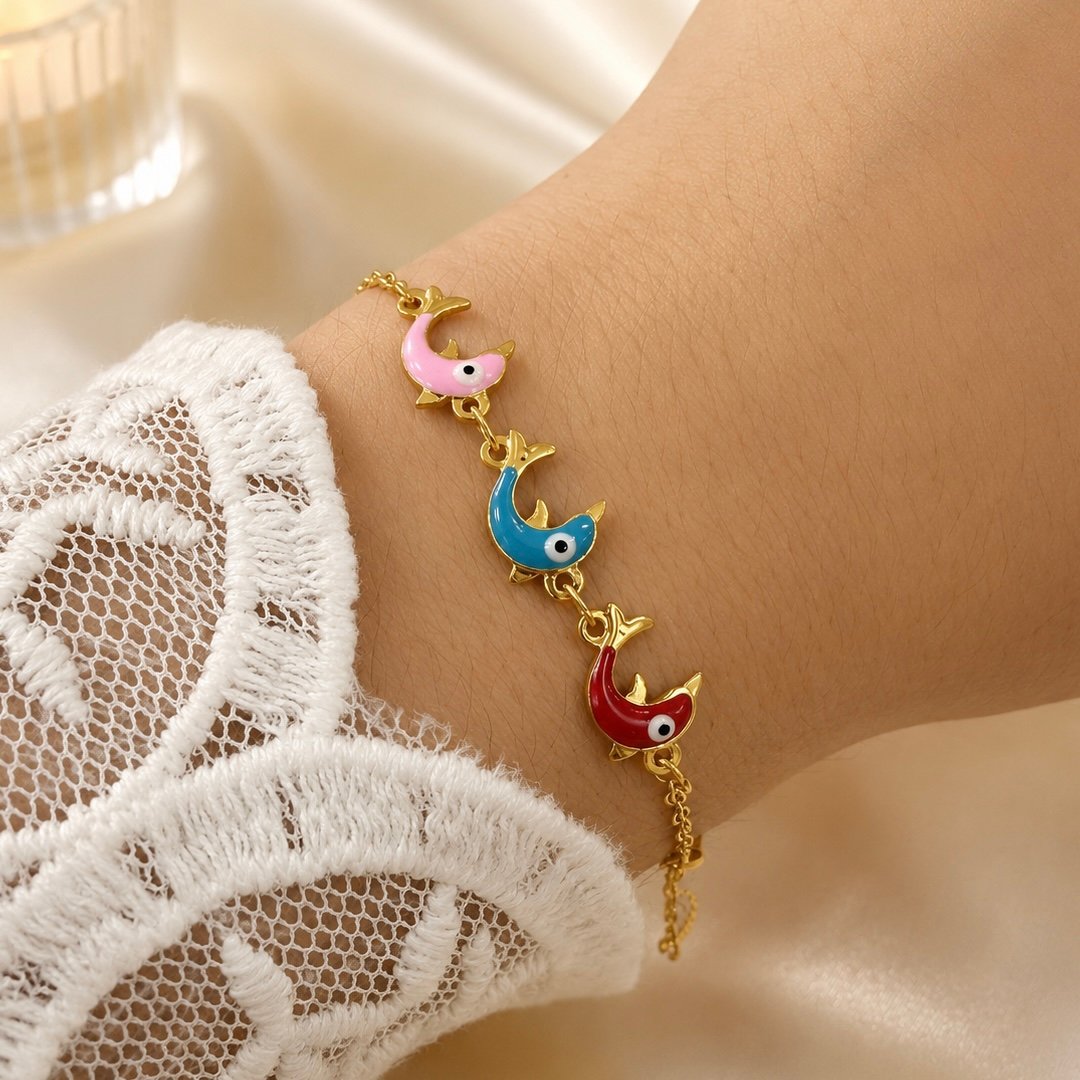pulseras doradas mod X