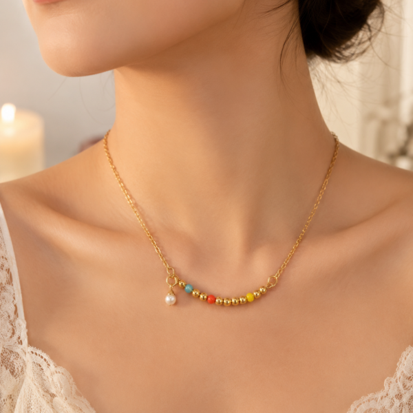 conjunto con bolitas y cubic perlita