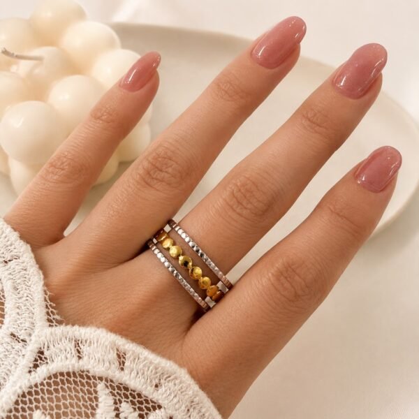 anillo astrid 11 regulable a. quirurgico combinado dorado