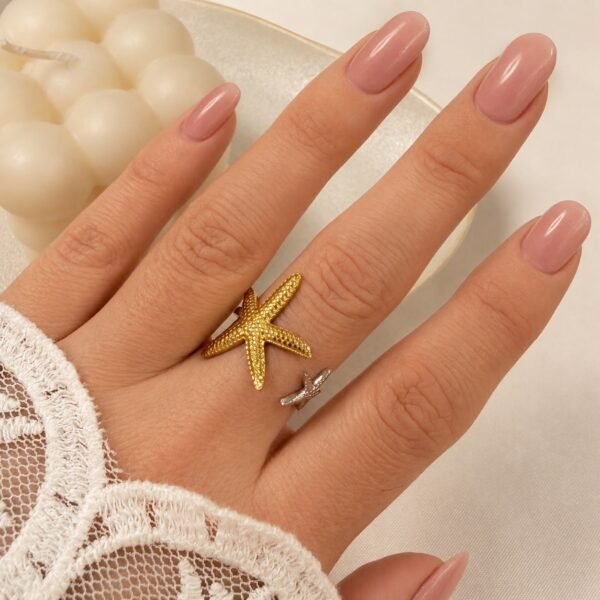 anillo astrid 12 regulable a. quirurgico combinado dorado