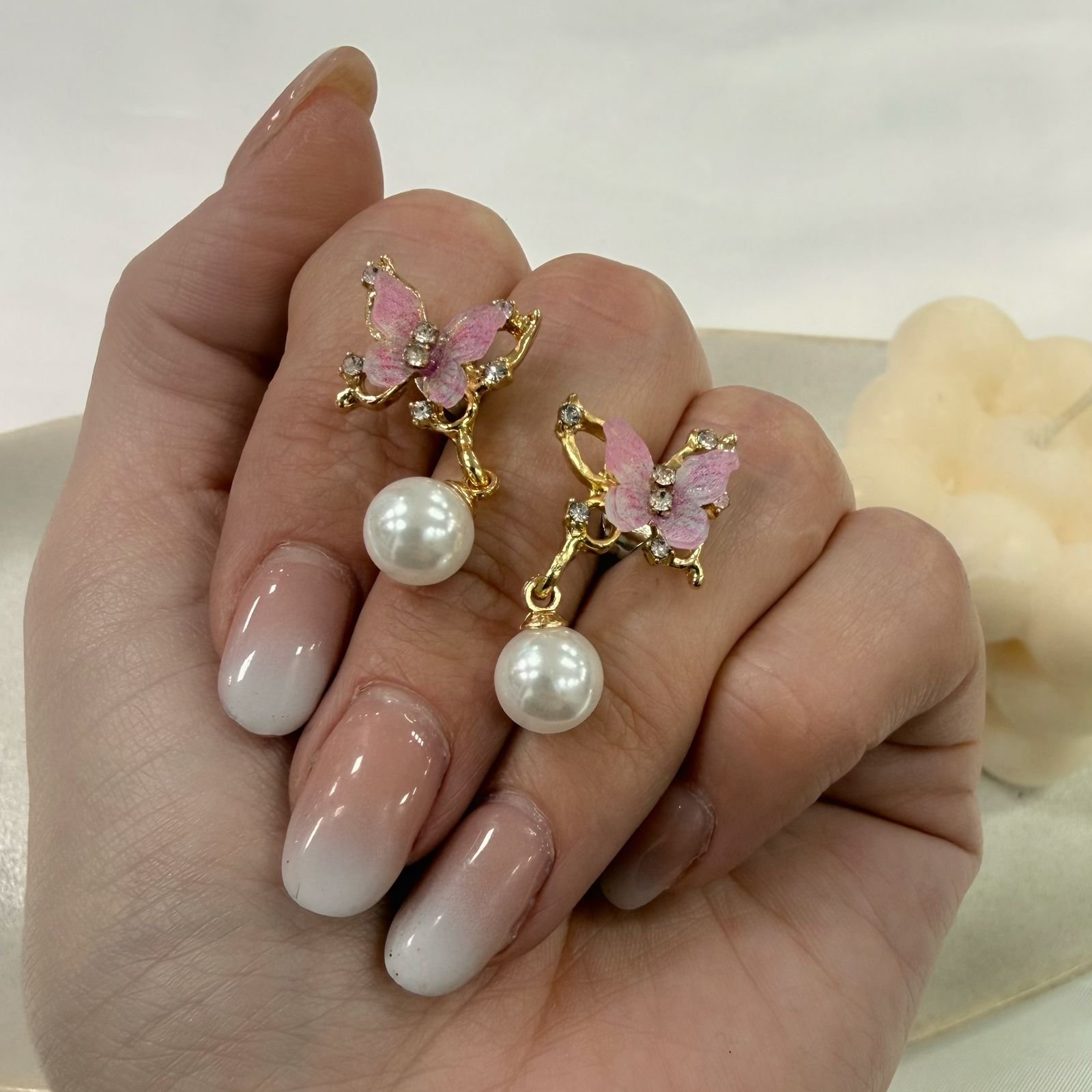aros a argollas Acero dorado mod 34