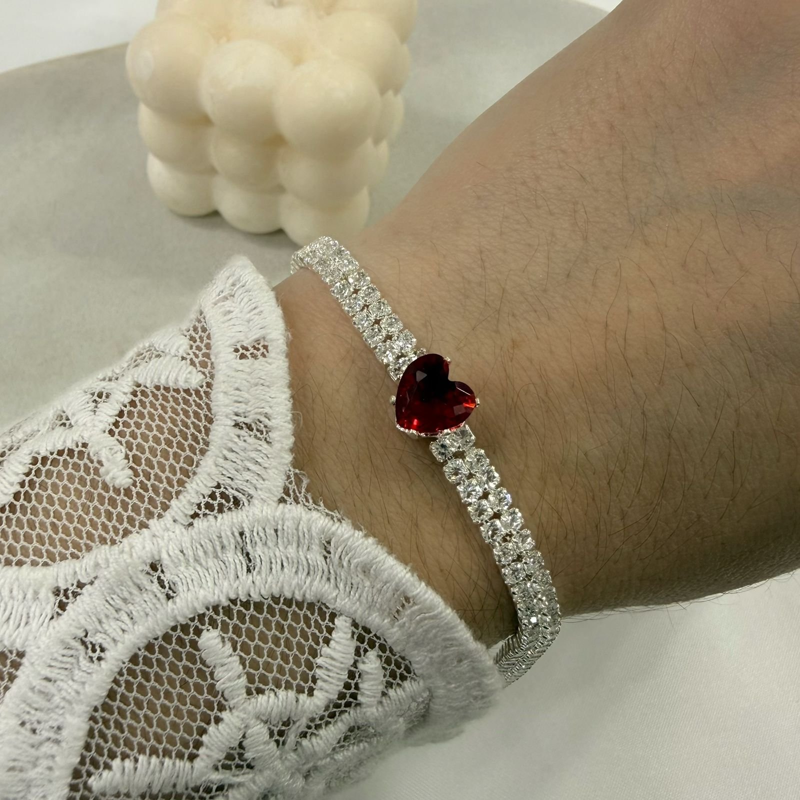 0oferta pulsera brillo mod corazon - Image 2