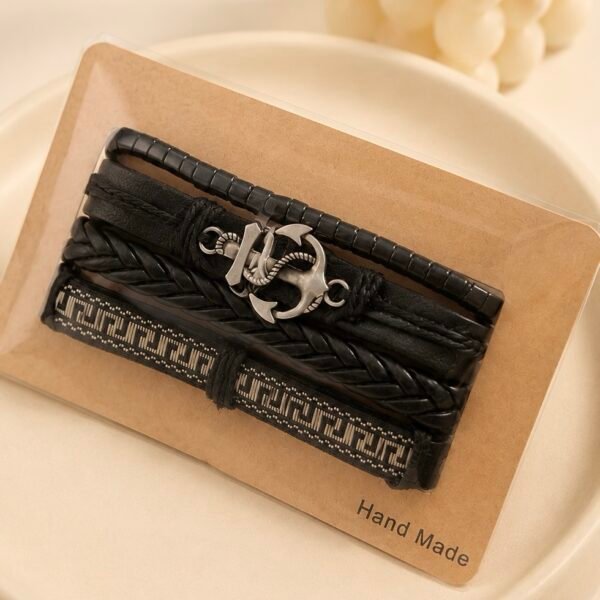 a set Pulseras hombre mod A a.q
