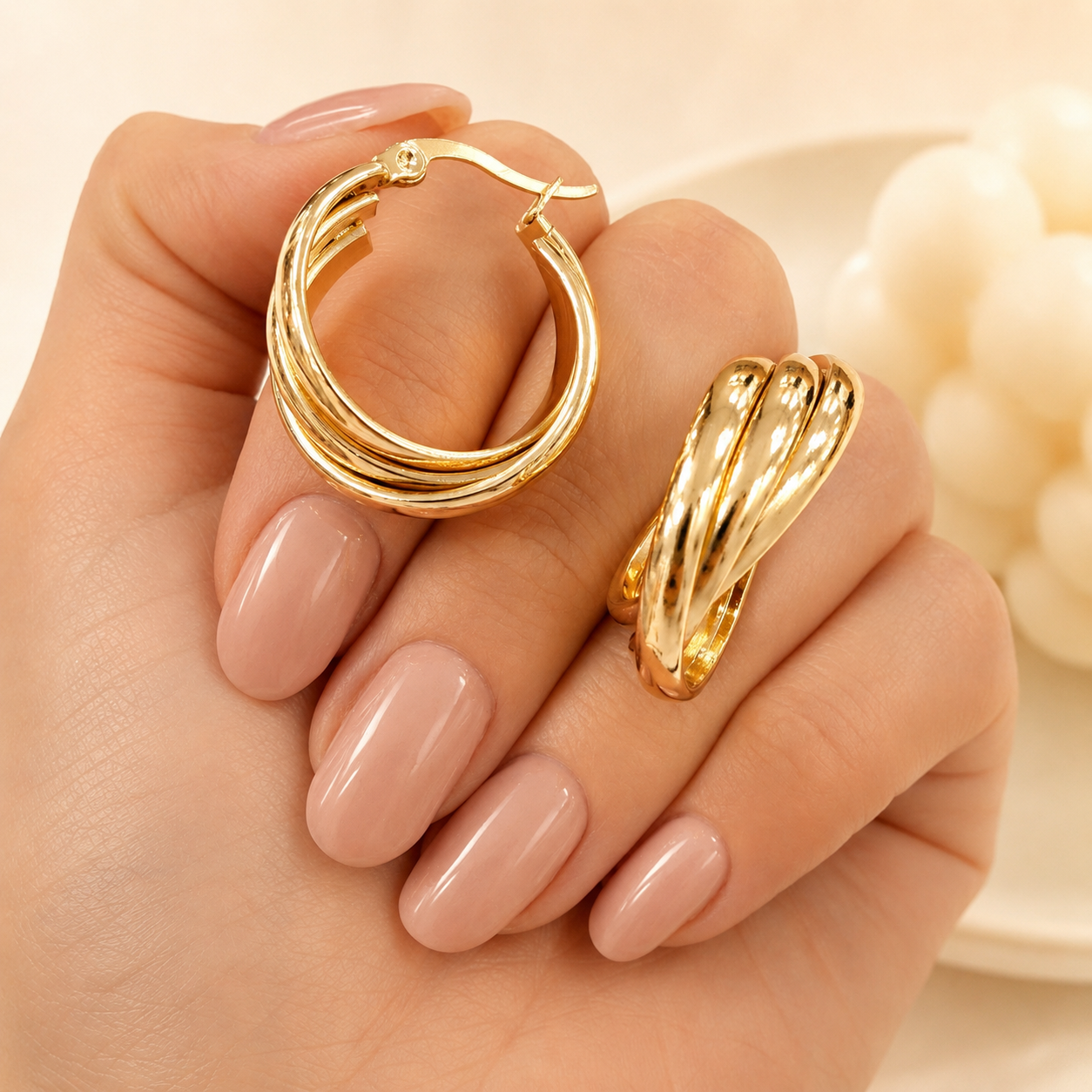 aros 0 albi dorado mod 24