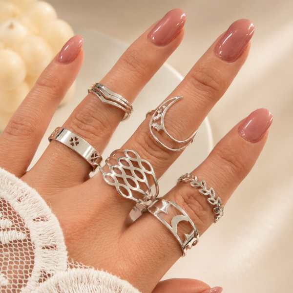 a a kit x 6 anillos modelo bari 2 a.b
