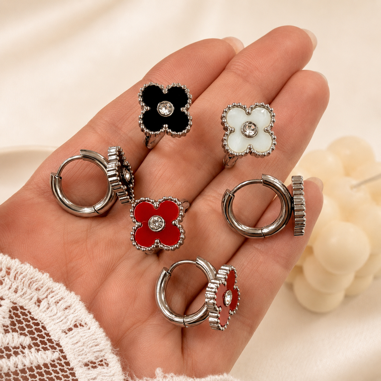 a a set x 3 pares aros mod G a.q