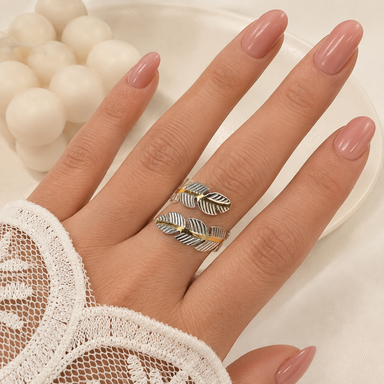 anillo astrid 6 regulable a. quirurgico combinado dorado