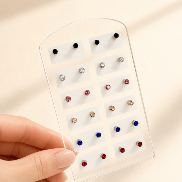 a a blister x 12 aros cubics colores chicos ac quirurgico. precio por blister