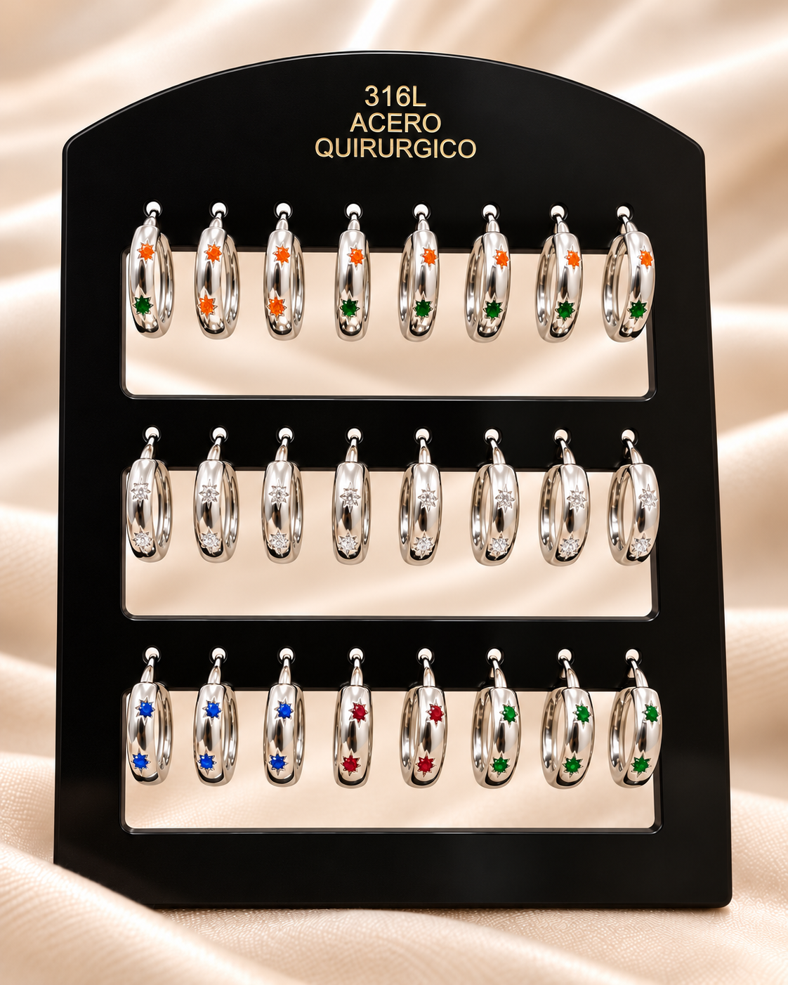 0a blister x 12 pares modelo cubic 7 ($2.740 x par)
